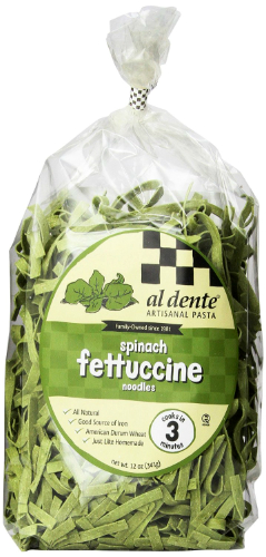Al Dente Spinach Fettuccine